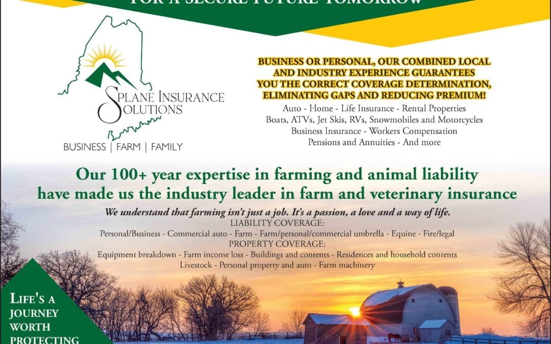 Splane Insurance Solutions business, personal, and farm insurance of Windham, Maine.